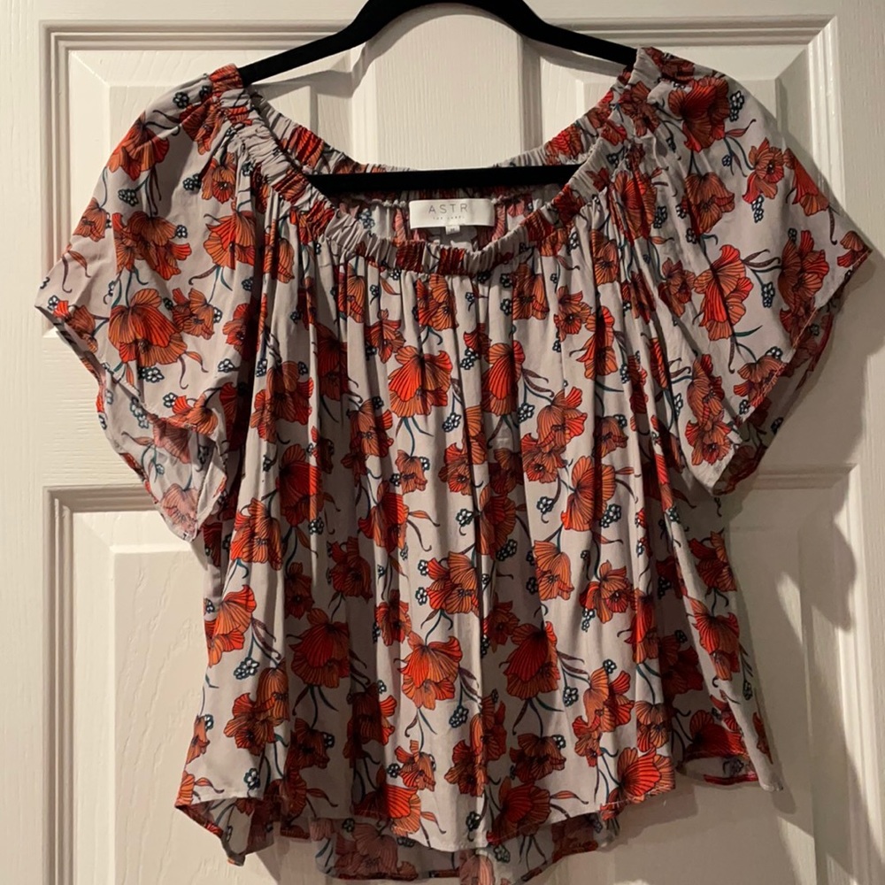 Astr The Label Off The Shoulder Top